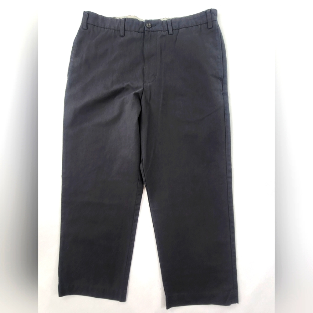 Eddie Bauer Mens 38x30 Gray Relaxed Fit Work Pants
